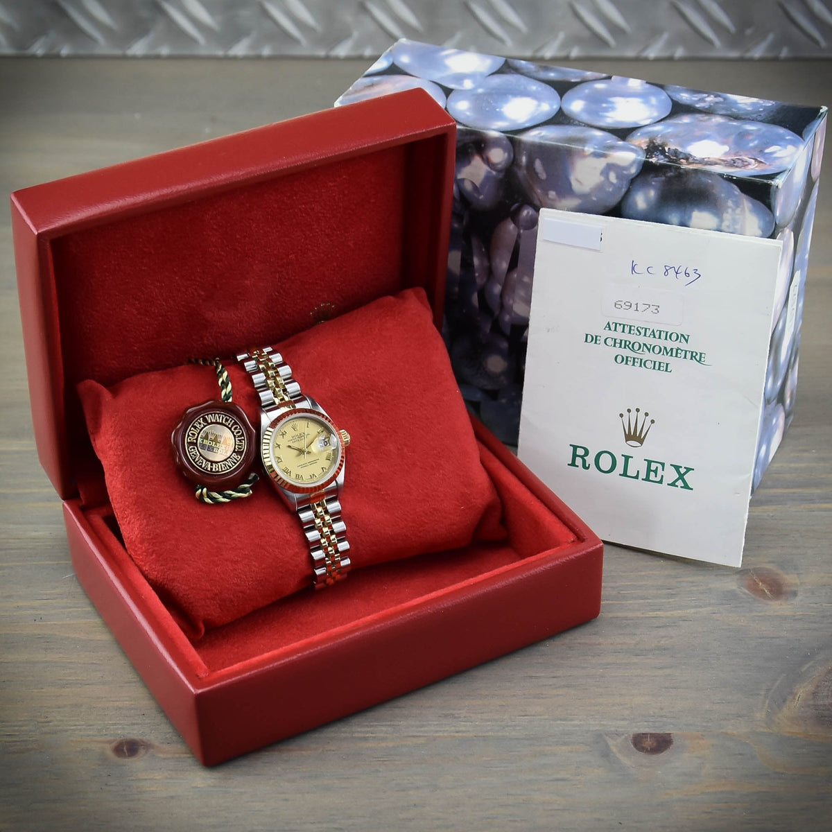 Datejust 69173 - Ladies Watch - Roman Numeral Dial - 1996