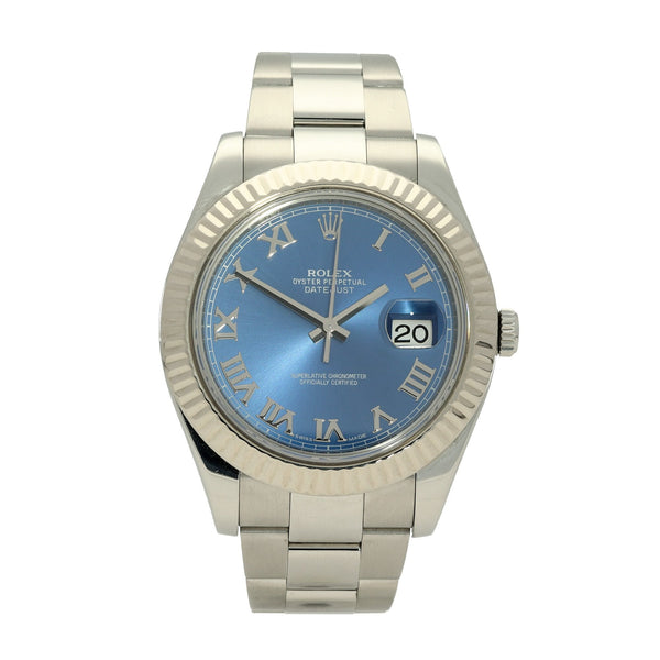 Datejust 116334 – Gents Watch – Blue Dial – 2012