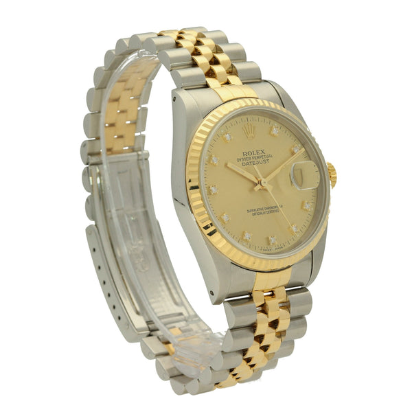 Datejust 16233 - Gents Watch - Diamond Dial - 1992