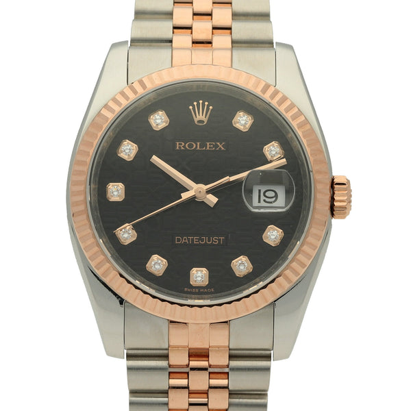 Datejust 116231 - Gents Watch - Diamond Dial - 2008