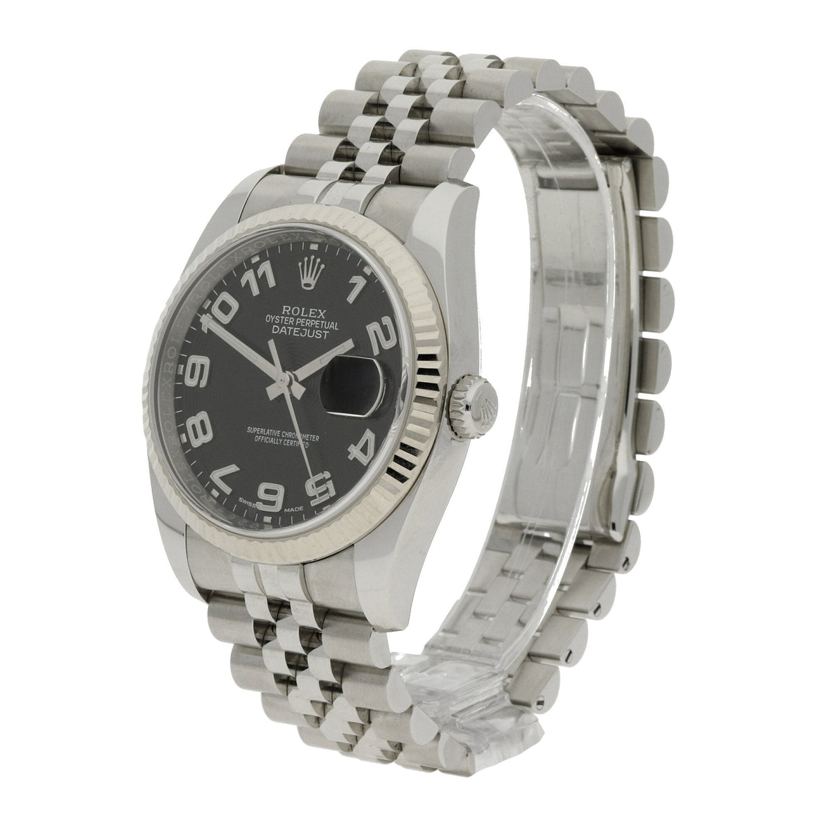 Datejust 116234 - Gents Watch - Black Concentric Dial - 2017