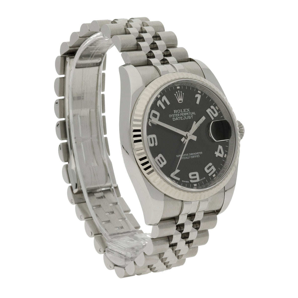 Datejust 116234 - Gents Watch - Black Concentric Dial - 2017