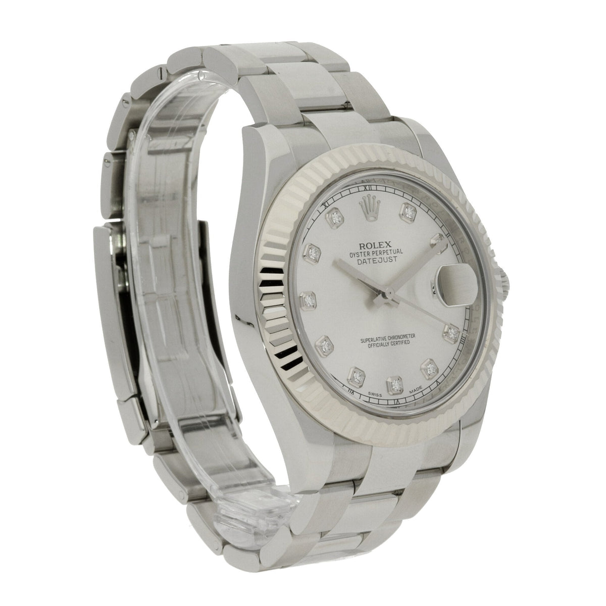 Datejust II 116334 - Gents Watch - Diamond Dial - 2015