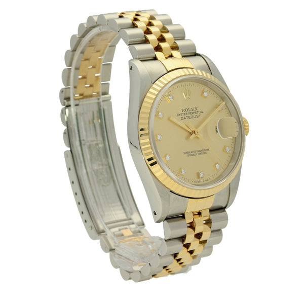 Datejust 16233 - Gents Watch - Diamond Dial - 1992