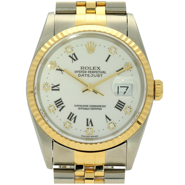 Datejust 16233 - Gents Watch - Diamond Dial - 1999