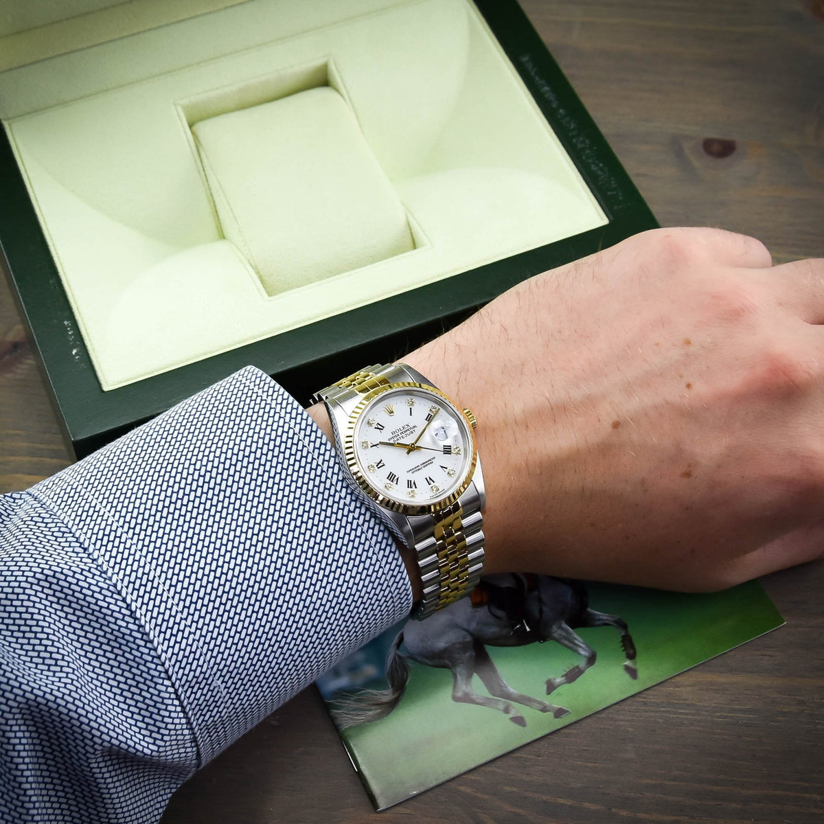Datejust 16233 - Gents Watch - Diamond Dial - 1999