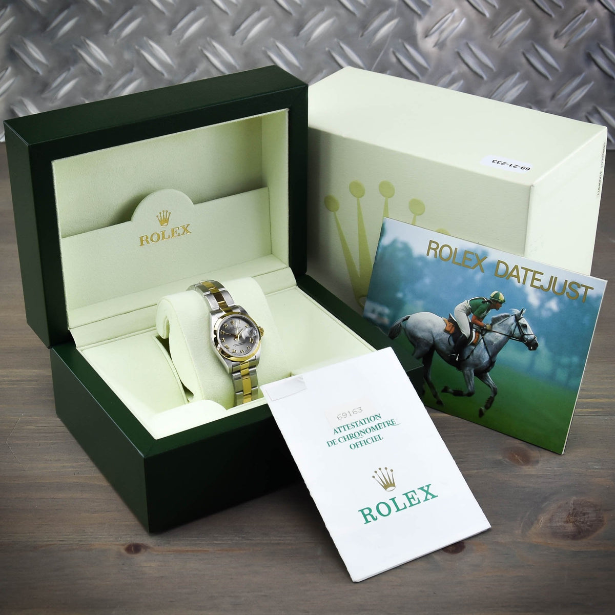Datejust 69163 - ladies Watch - Silver Dial - 1997