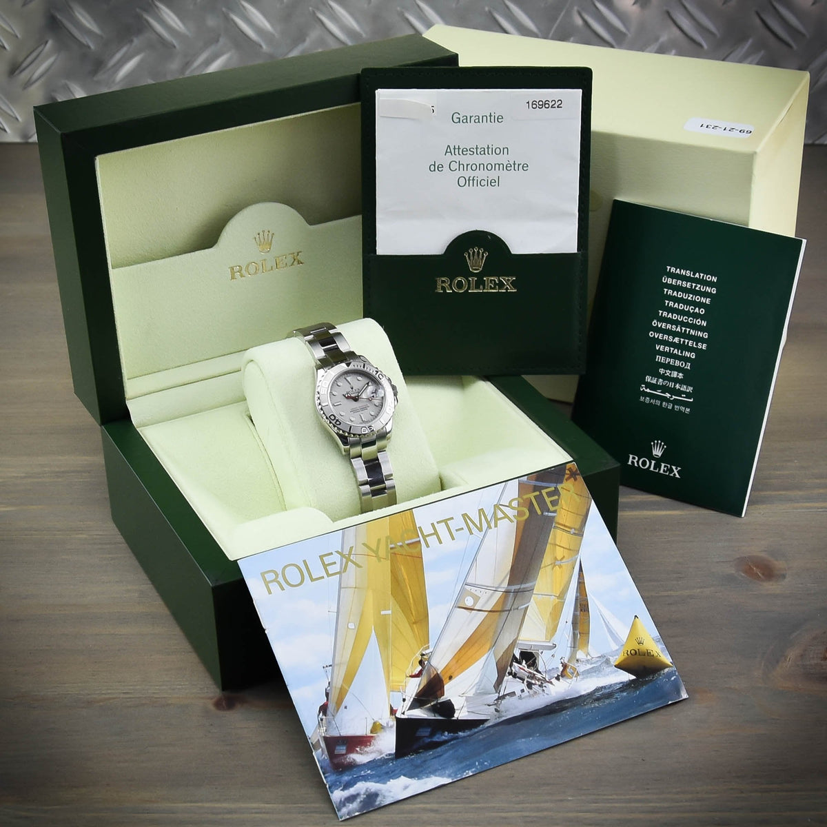 Yacht-Master 169622 - Ladies Watch - Platinum Bezel - 2007