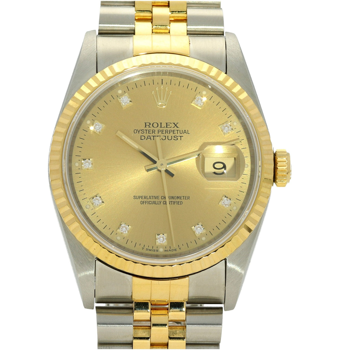 Datejust 16233 - 1994 Diamond Dial Gents Watch