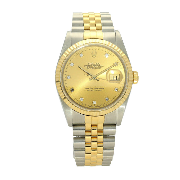 Datejust 16233 - 1991 Diamond Dial Gents Watch