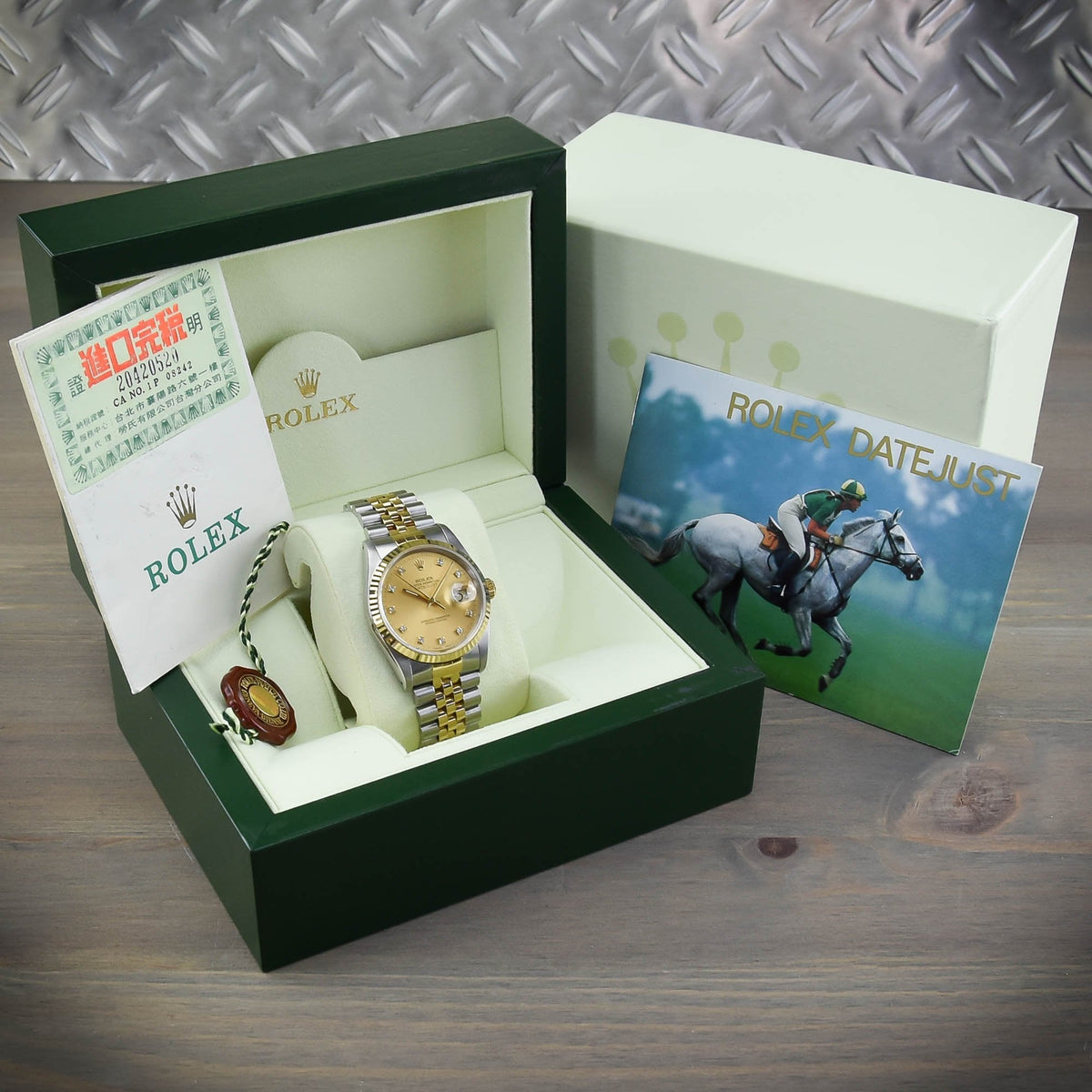 Datejust 16233 - 1991 Diamond Dial Gents Watch