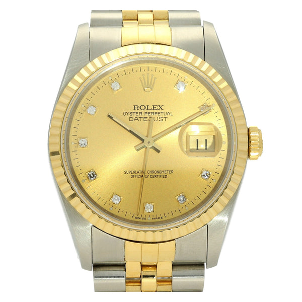 Datejust 16233 - 1991 Diamond Dial Gents Watch