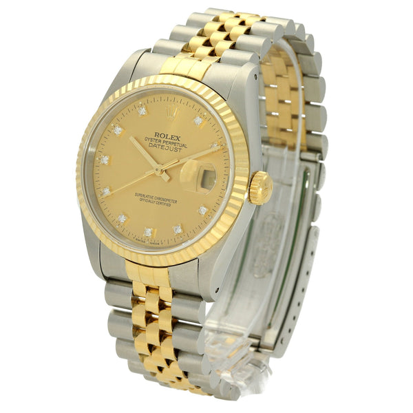 Datejust 16233 - 1991 Diamond Dial Gents Watch