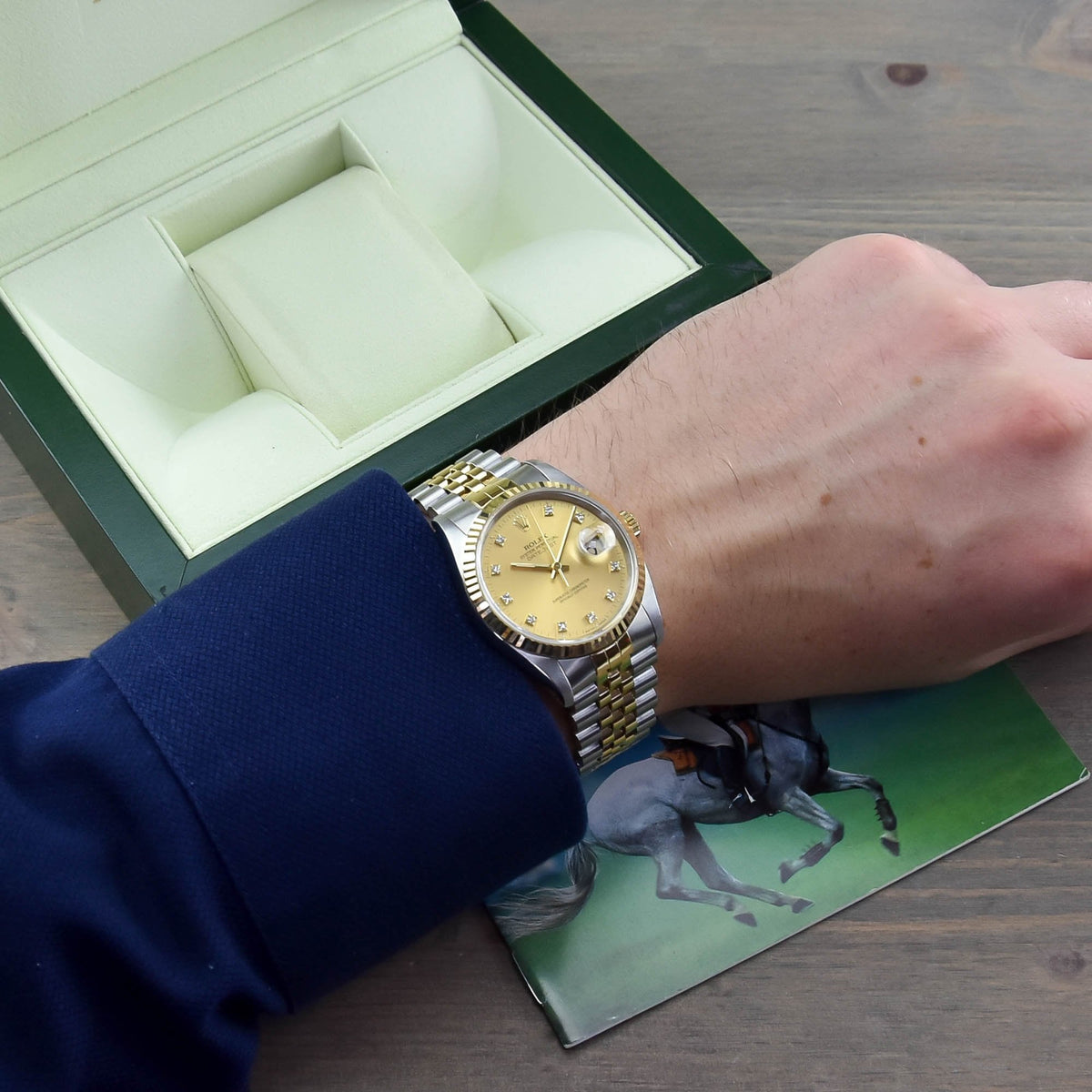 Datejust 16233 - 1991 Diamond Dial Gents Watch