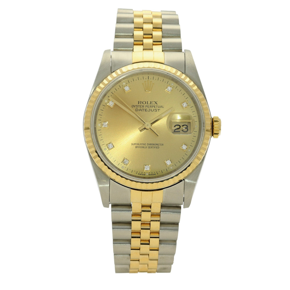 Datejust 16233 - 1991 Gents Watch - Diamond Dial