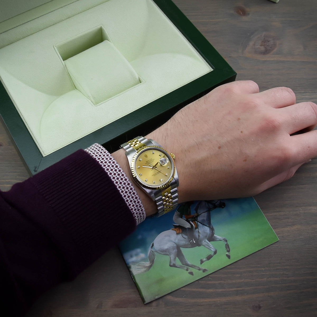 Datejust 16233 - 1991 Gents Watch - Diamond Dial
