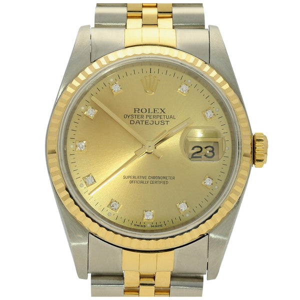 Datejust 16233 - 1991 Gents Watch - Diamond Dial