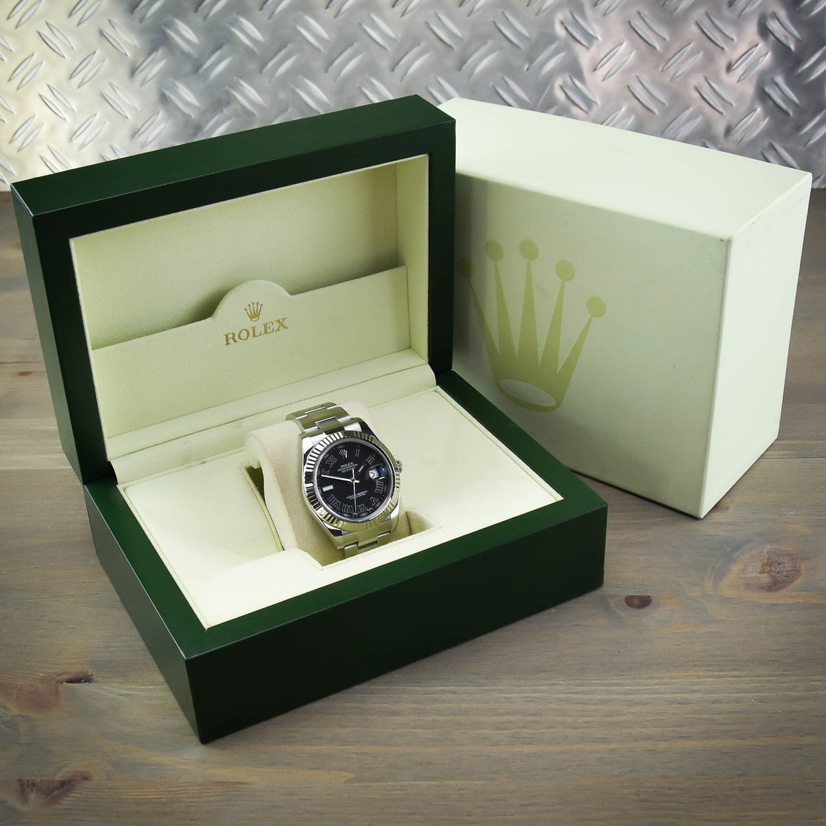 Datejust II 116334 - Grey Roman Dial - Circa 2013