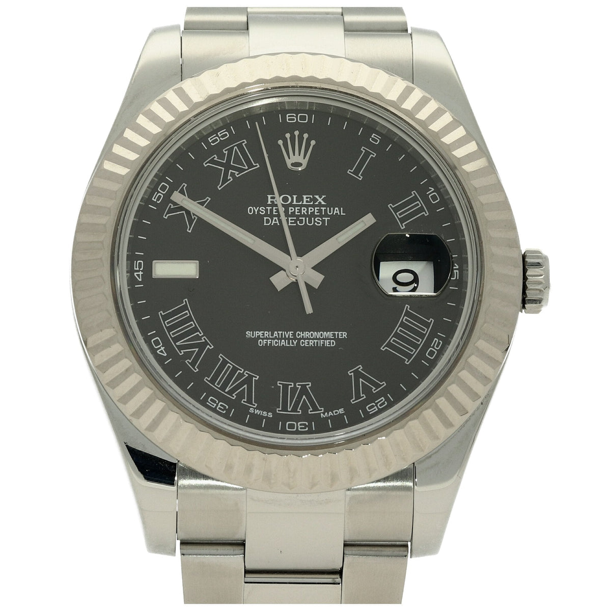 Datejust II 116334 - Grey Roman Dial - Circa 2013