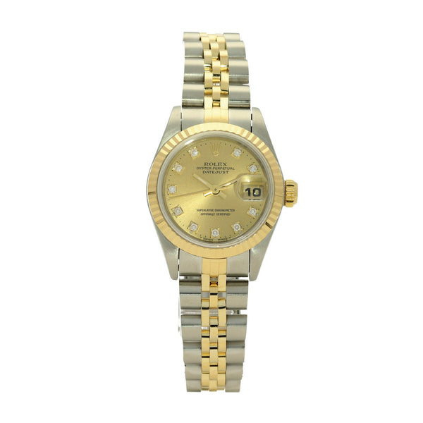 Datejust 69173 - Champagne Diamond Dial - Circa 1993