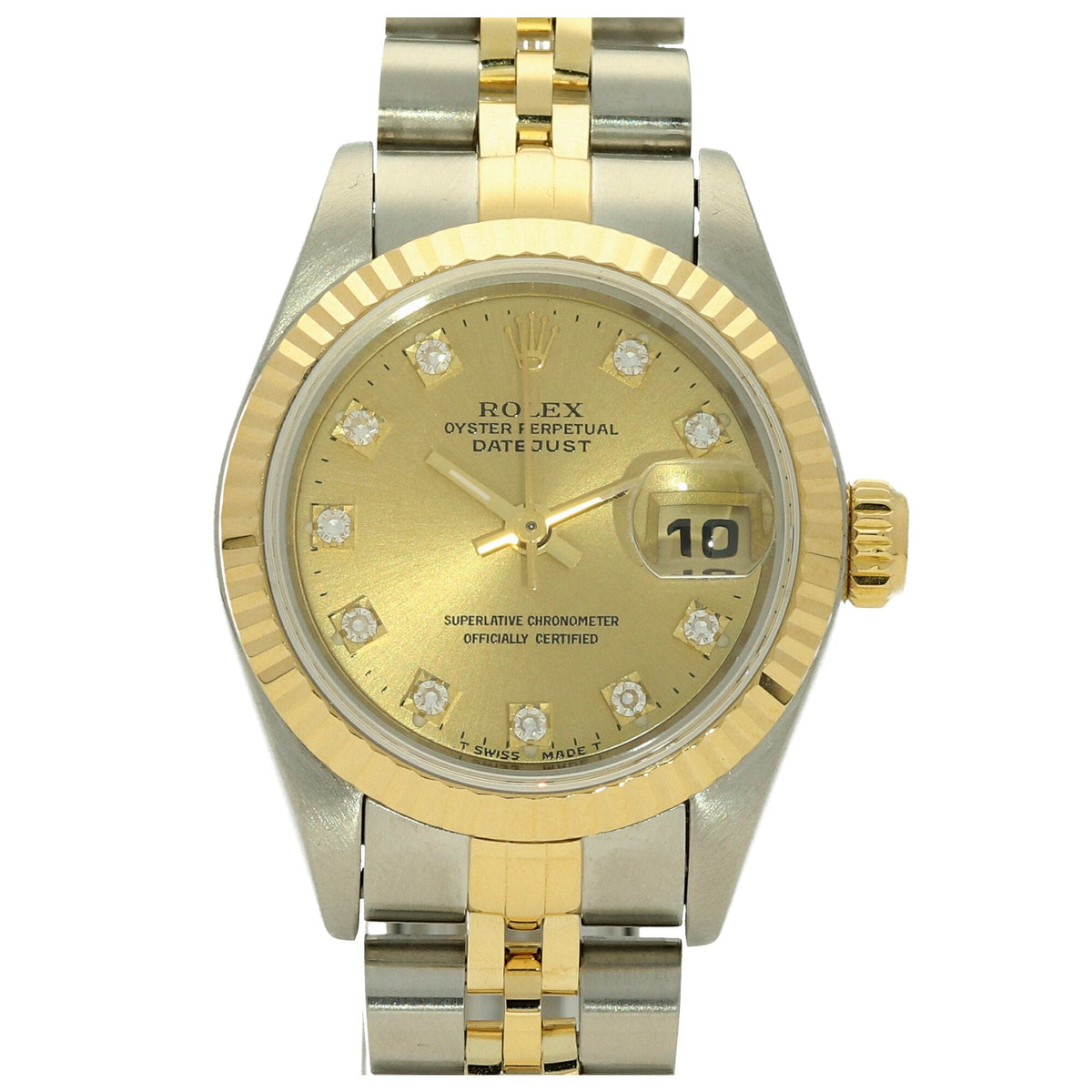 Datejust 69173 - Champagne Diamond Dial - Circa 1993
