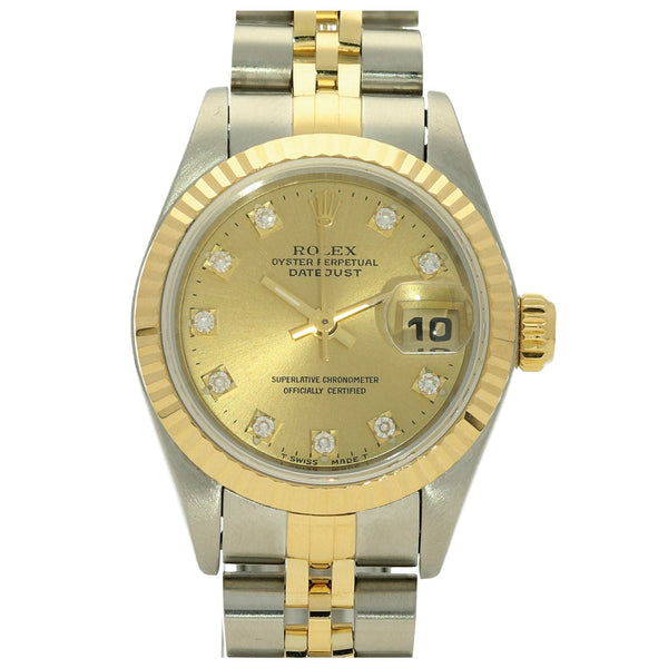 Datejust 69173 - Champagne Diamond Dial - Circa 1993