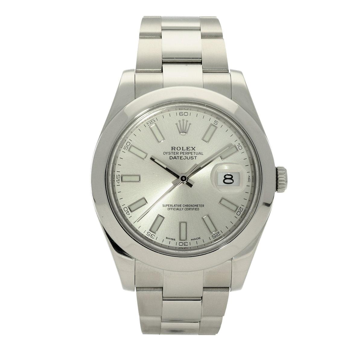 Datejust 116300 - Silver Dial - 2016