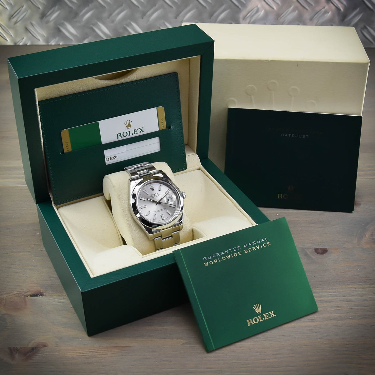 Datejust 116300 - Silver Dial - 2016