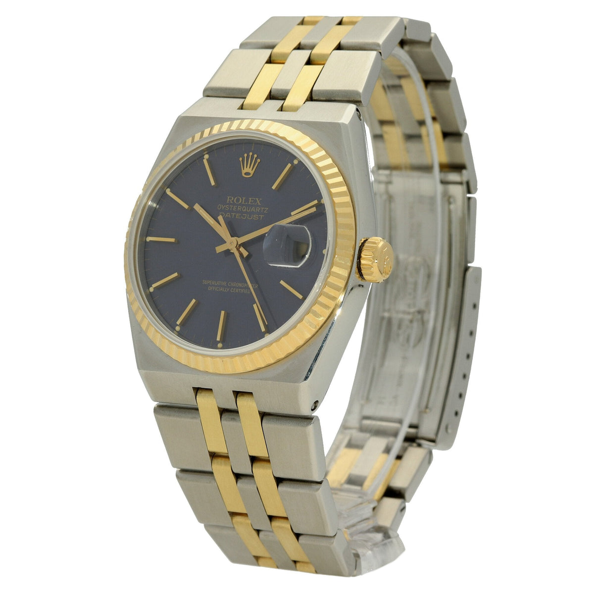 Datejust Oysterquartz 17013 - Blue Dial - Circa 1985