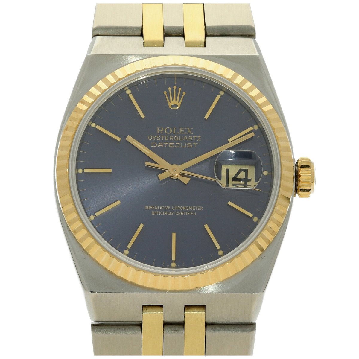 Datejust Oysterquartz 17013 - Blue Dial - Circa 1985