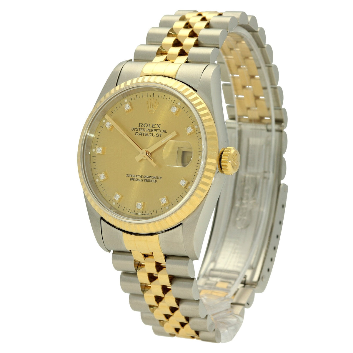 Datejust 16233 - 1995 Diamond Dial Gents Watch