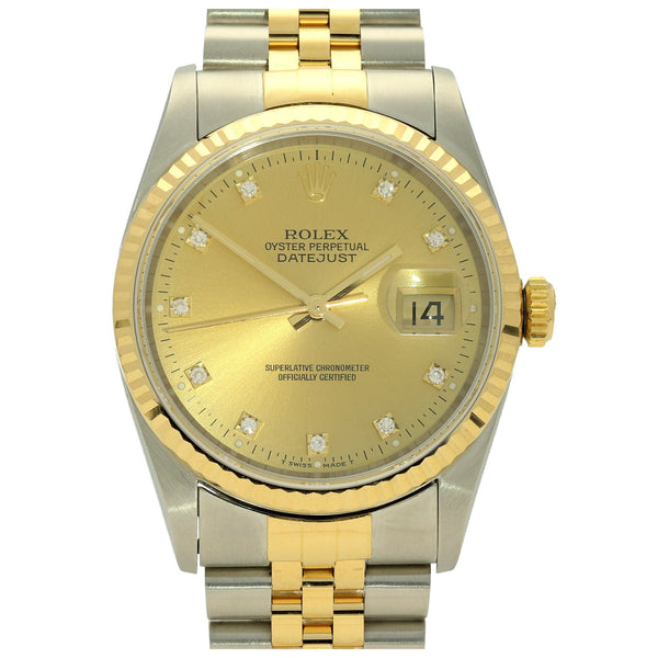 Datejust 16233 - 1995 Diamond Dial Gents Watch