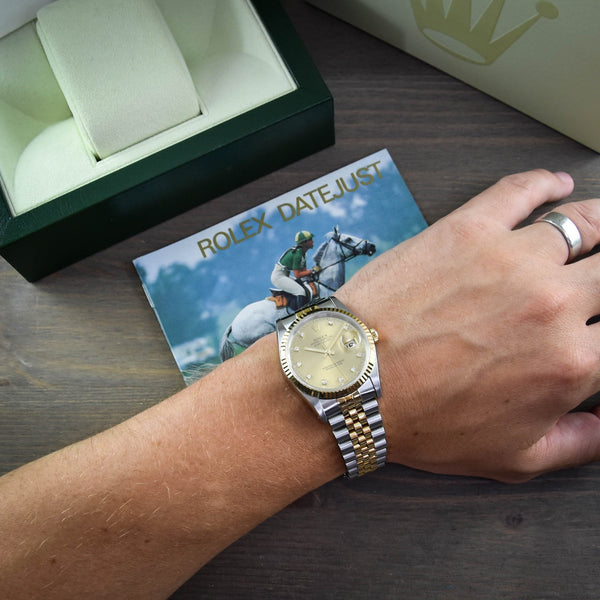 Datejust 16233 - Gents Watch - 1993 - Diamond Dial