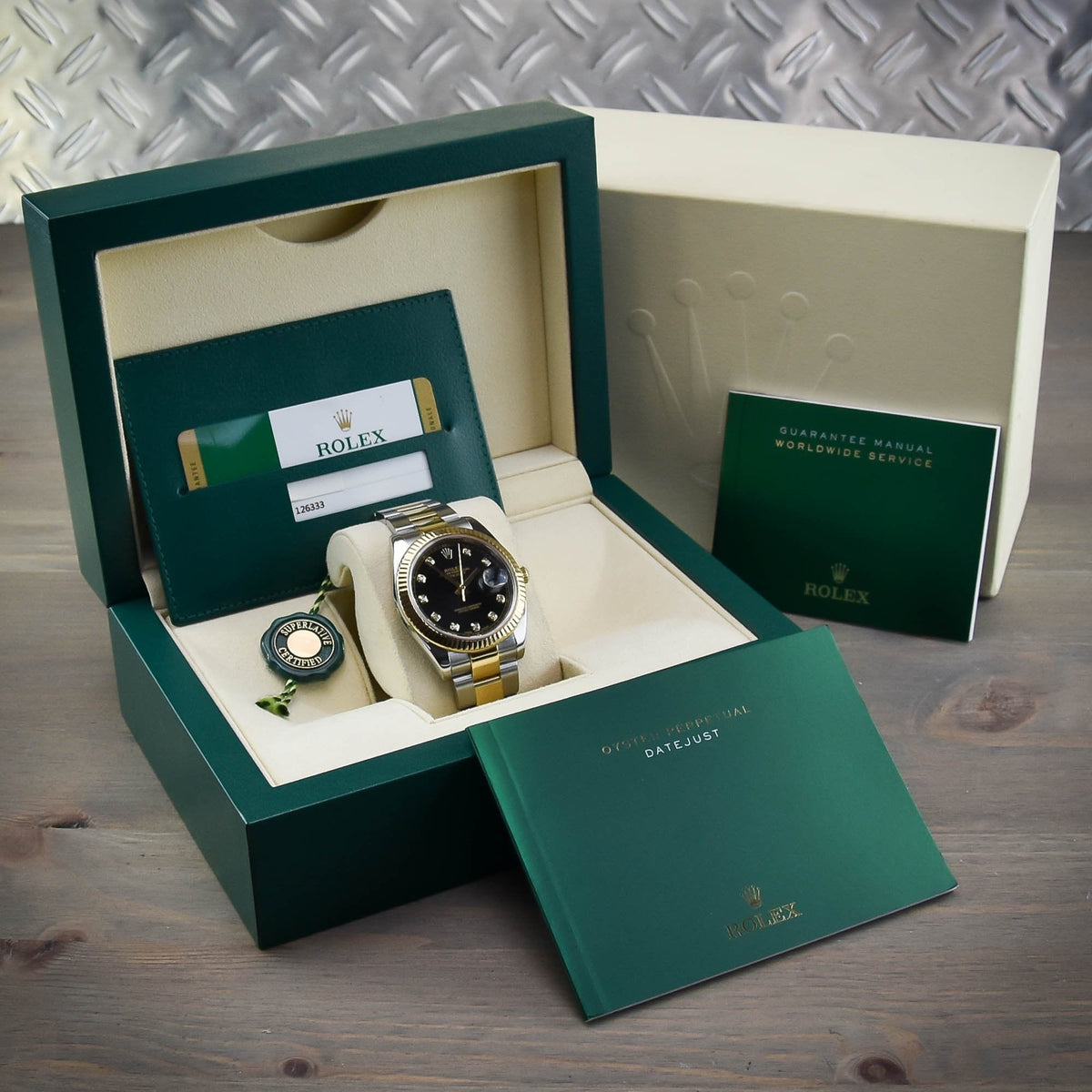 Datejust 41 - 126333 - Gents Watch - Diamond Dial - 2017