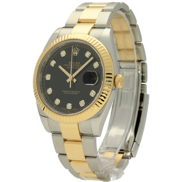 Datejust 41 - 126333 - Gents Watch - Diamond Dial - 2017