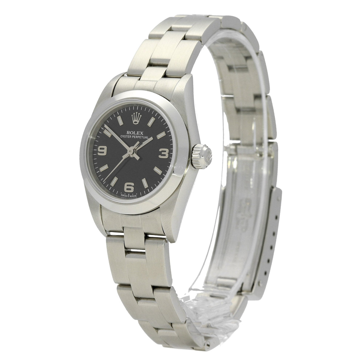 Oyster Perpetual 76080 - 24mm Watch - Black Dial - 2007
