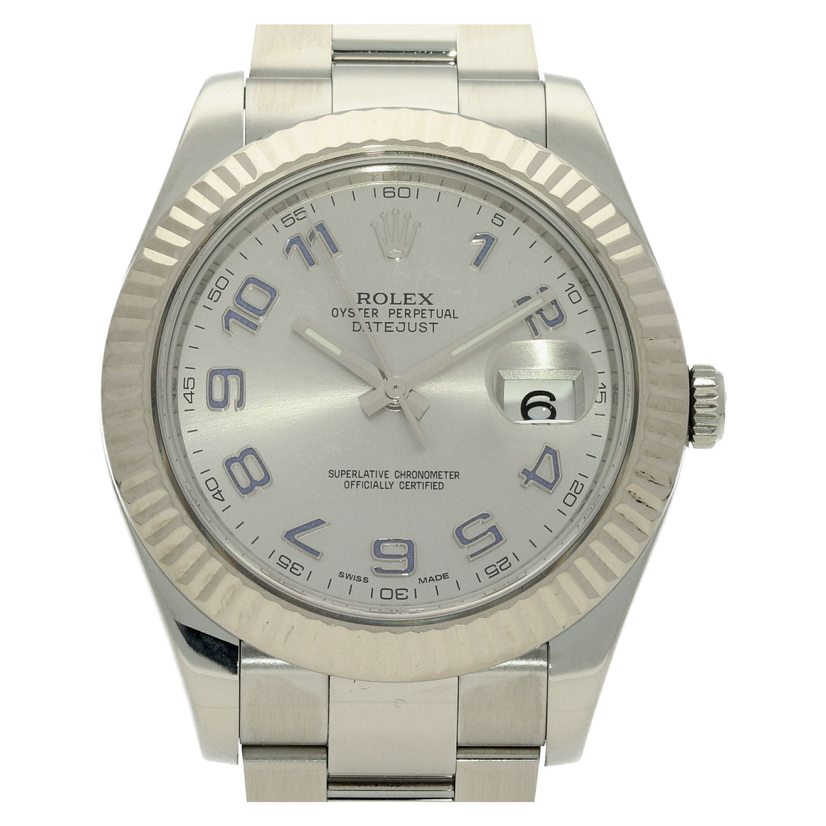 Datejust II 116334 - Gents Watch - Silver Dial - 2012