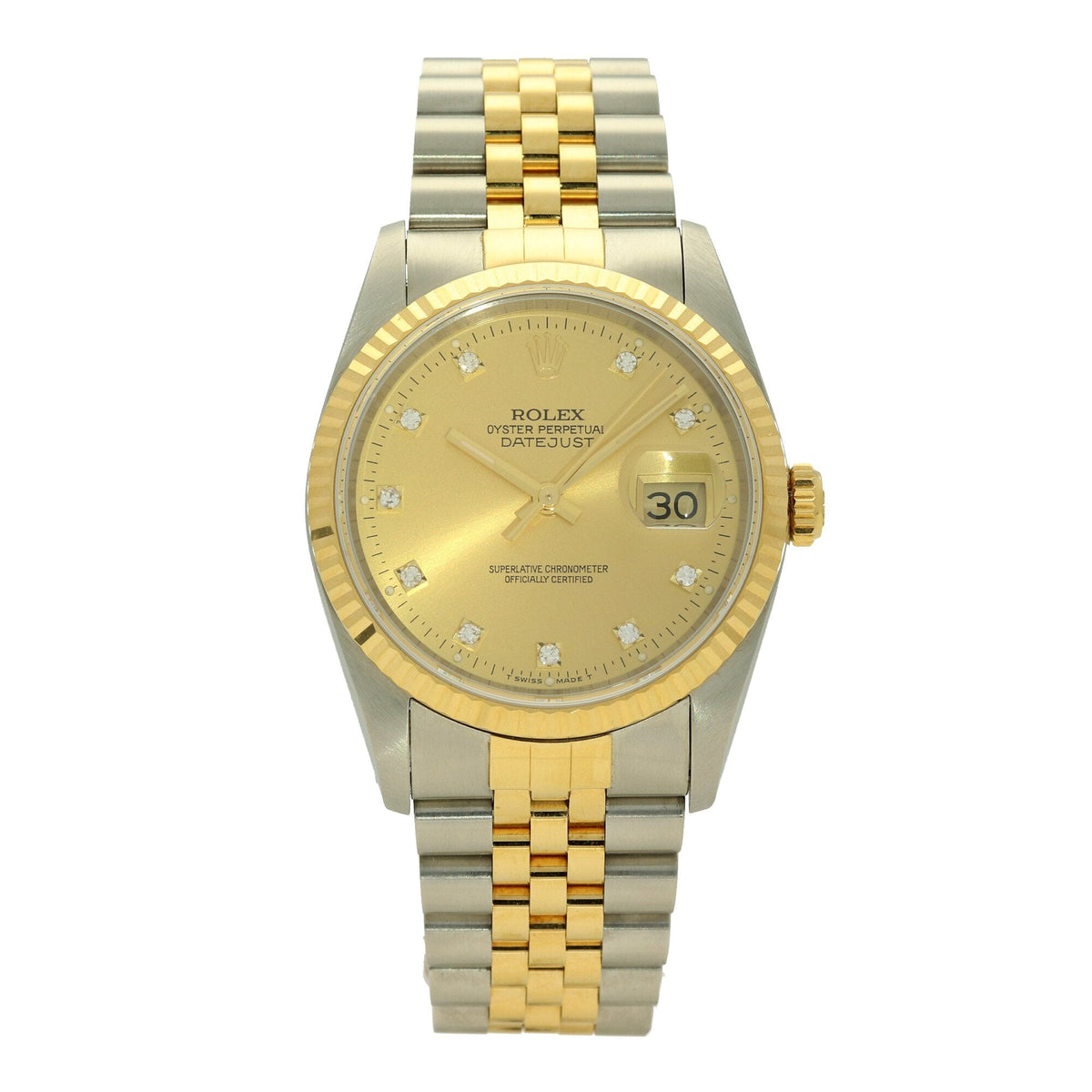 Datejust 16233 - Gents Watch - Diamond Dial - 1992