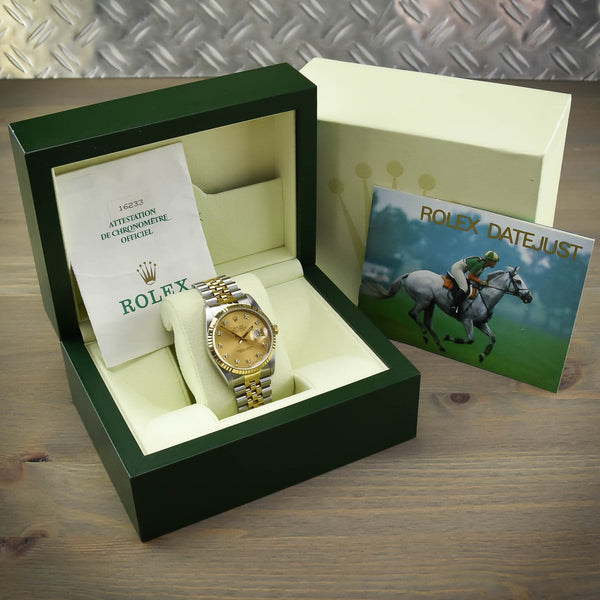 Datejust 16233 - Gents Watch - Diamond Dial - 1992