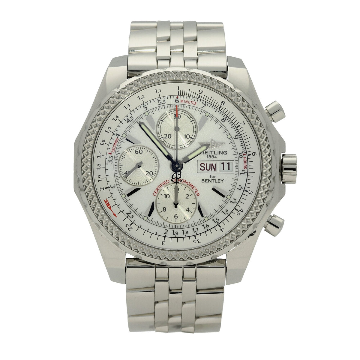 Bentley GT A13362 - Gents Watch - White Dial - 2005