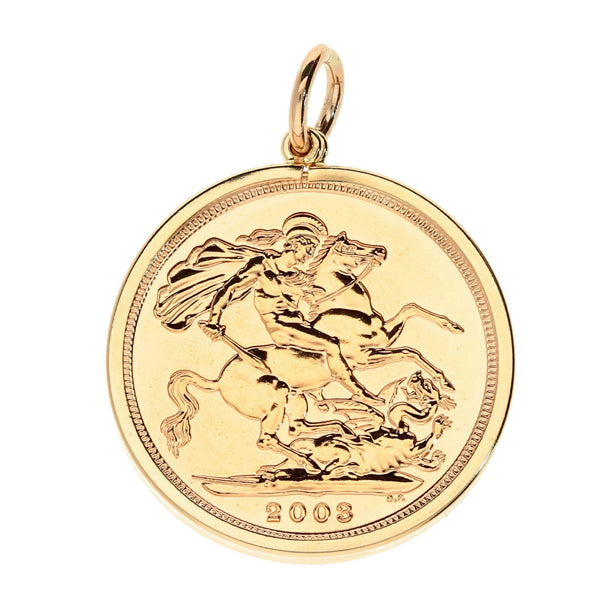 2003 Queen Elizabeth II Full-Sovereign Pendant - 8.8g