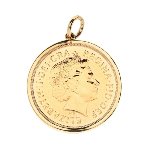 2003 Queen Elizabeth II Full-Sovereign Pendant - 8.8g