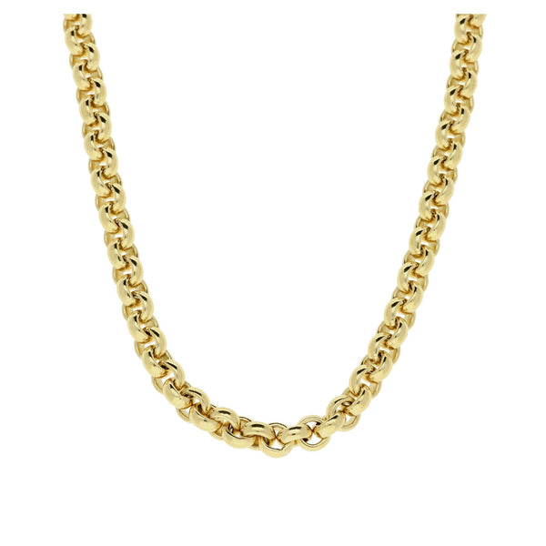 Heavy 9ct Yellow Gold 22 inch Belcher Chain - 46.7g