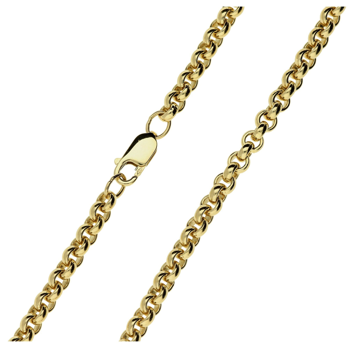 Heavy 9ct Yellow Gold 22 inch Belcher Chain - 46.7g