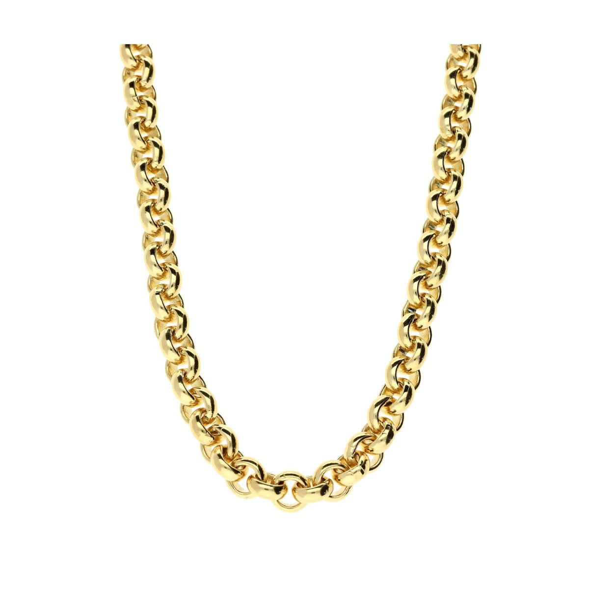 Heavy 9ct Gold 20 inch Belcher Chain - 56.5g