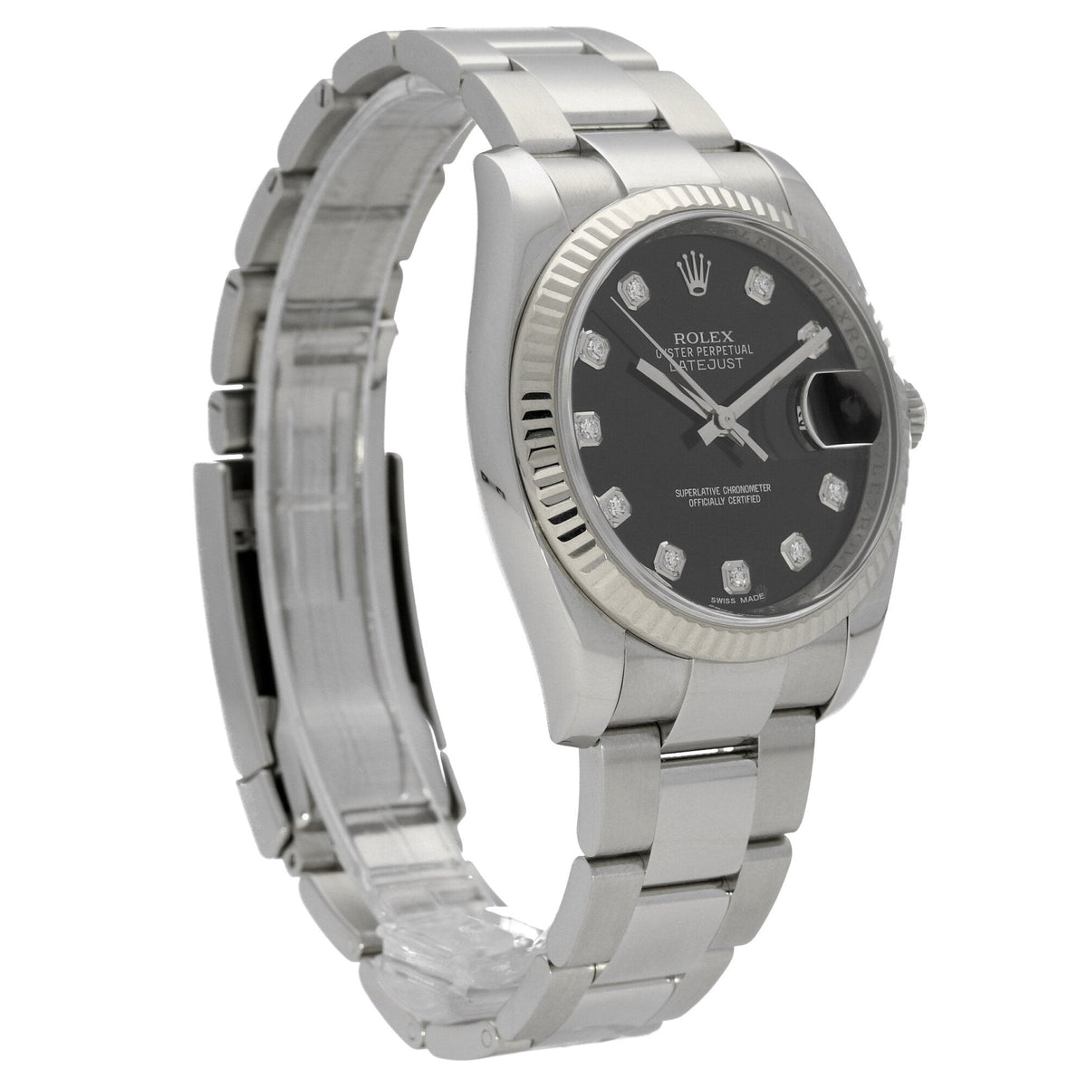 Datejust 116234 - Black Diamond Dial - 2015