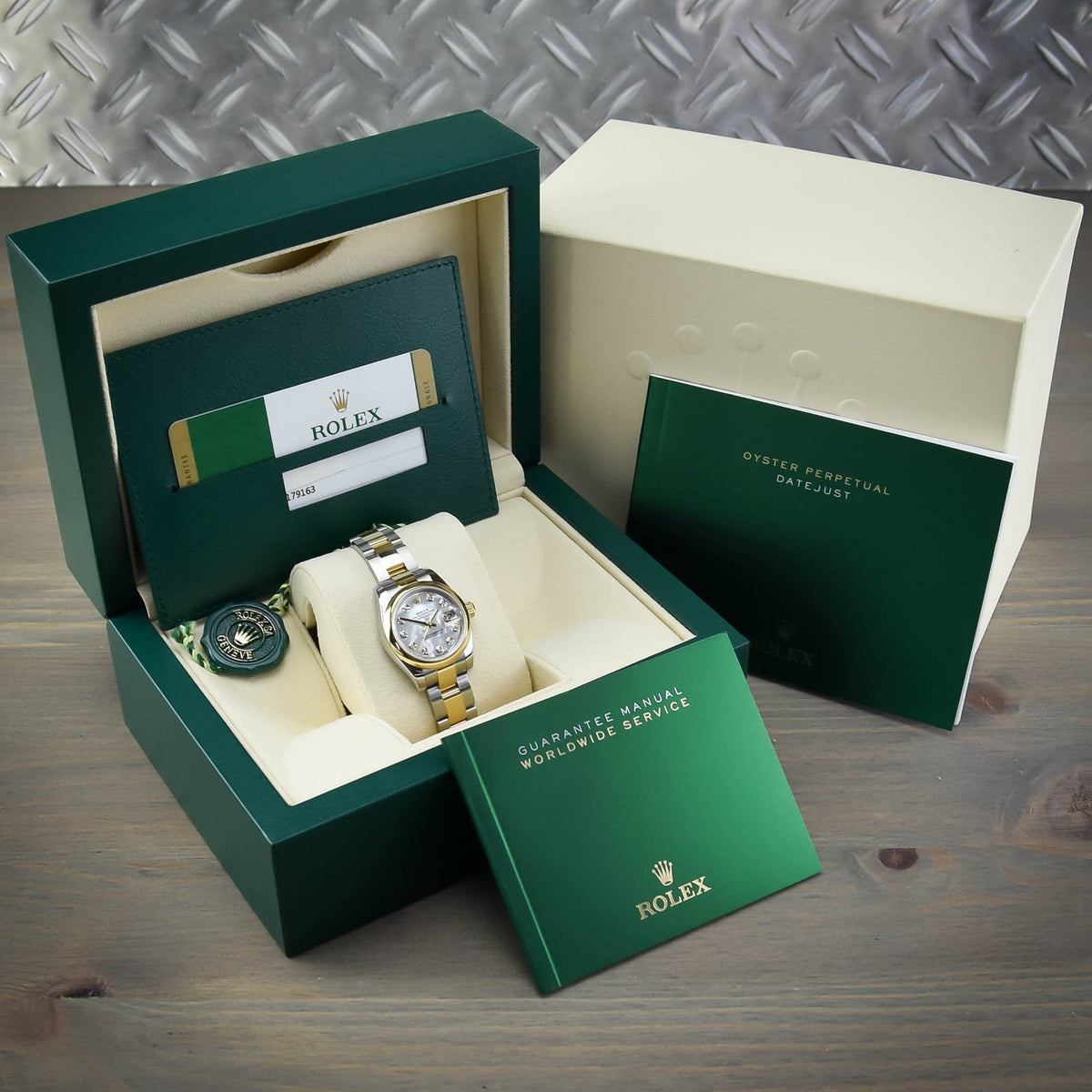 Datejust 179163 - Ladies Watch - Diamond Dial - 2017