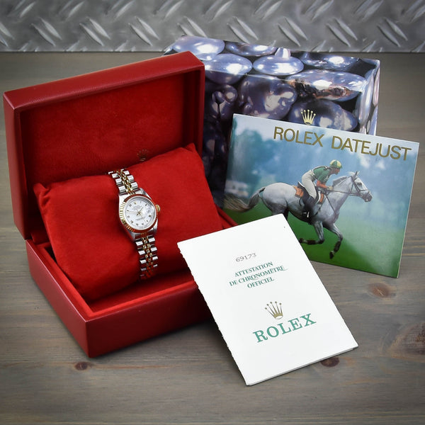 Datejust 69173 - Ladies Watch - White Dial - 1988