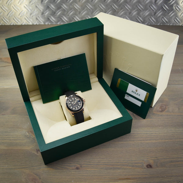 Yacht-Master 116655 - Everose Gold - Black Dial - 2015