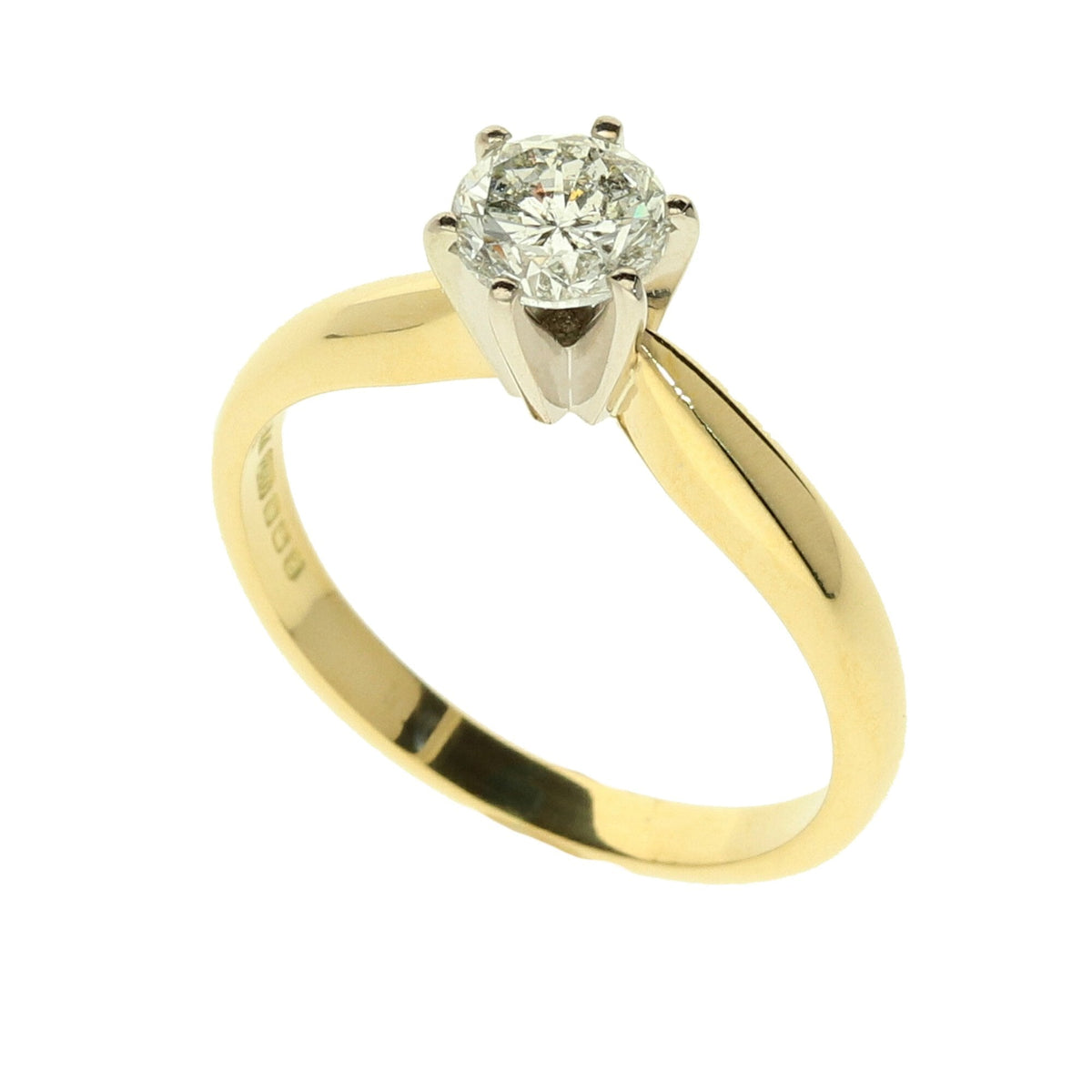 18ct Yellow Gold Engagement Ring - 0.57ct